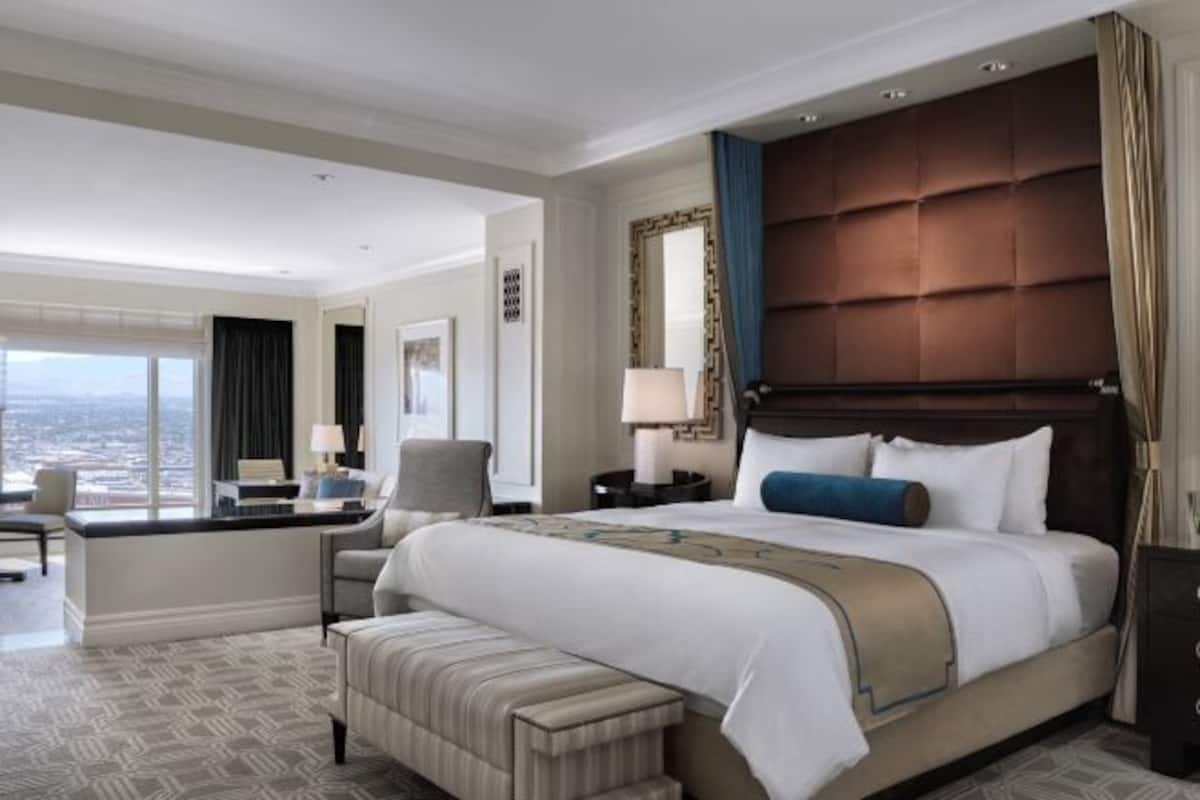 Ropa de cama de alta calidad y minibar