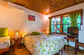 Family Bungalow | ميني بار ومكتب وستائر تعتيم وواي فاي مجانًا