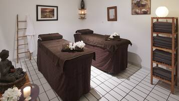 Behandlingsrum til par, sauna, dampbad, tyrkisk bad/hammam