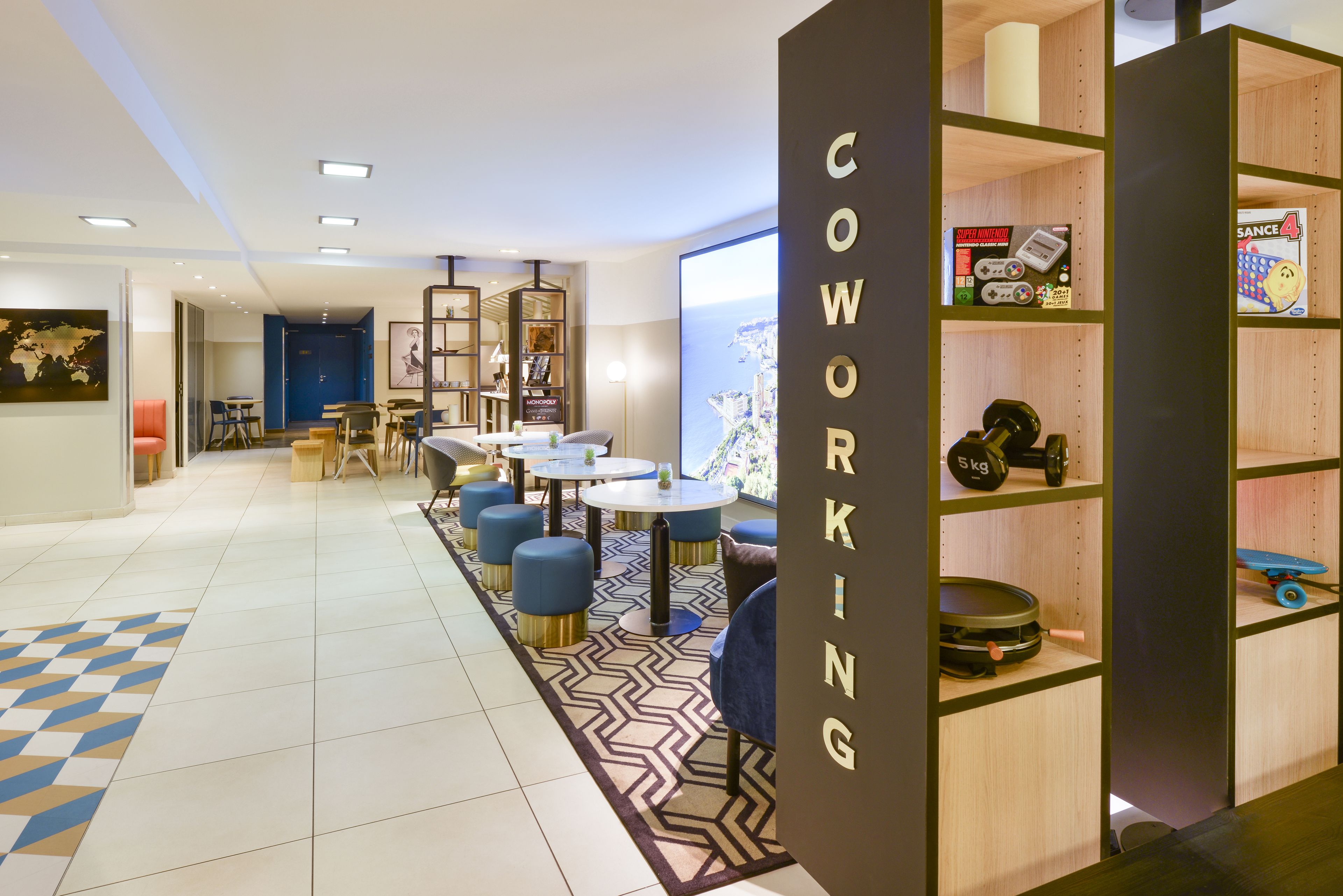 Sitzecke in der Lobby