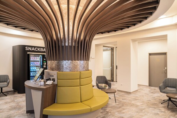 Check-in/check-out kiosk