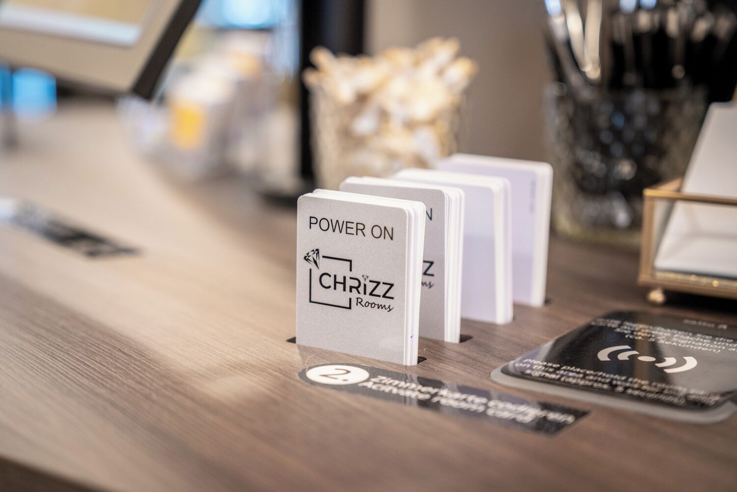 check-in/check-out kiosk