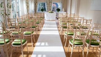 Indoor wedding
