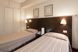Pillow-top beds, in-room safe, individually decorated, blackout curtains