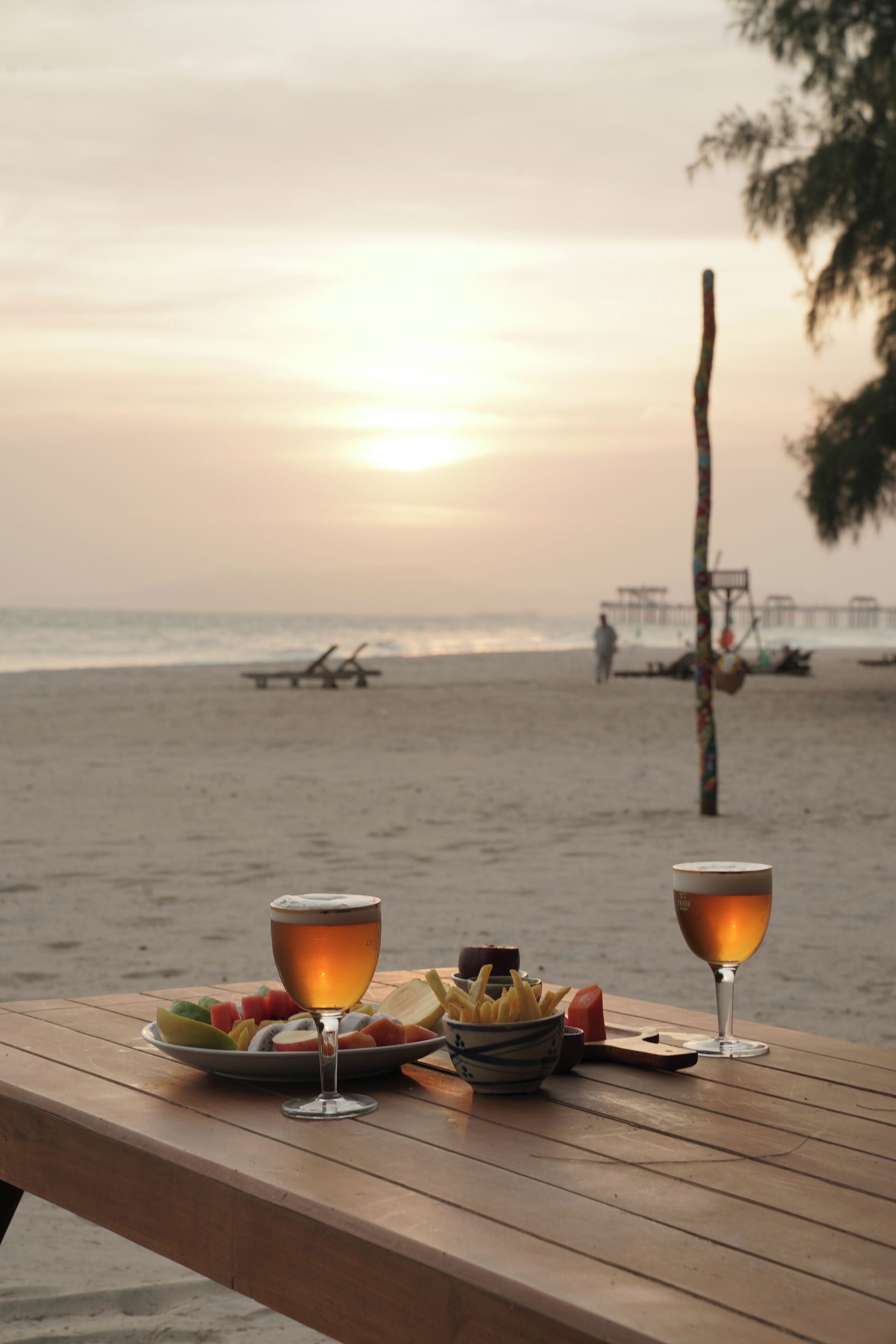 Quầy bar trên bãi biển