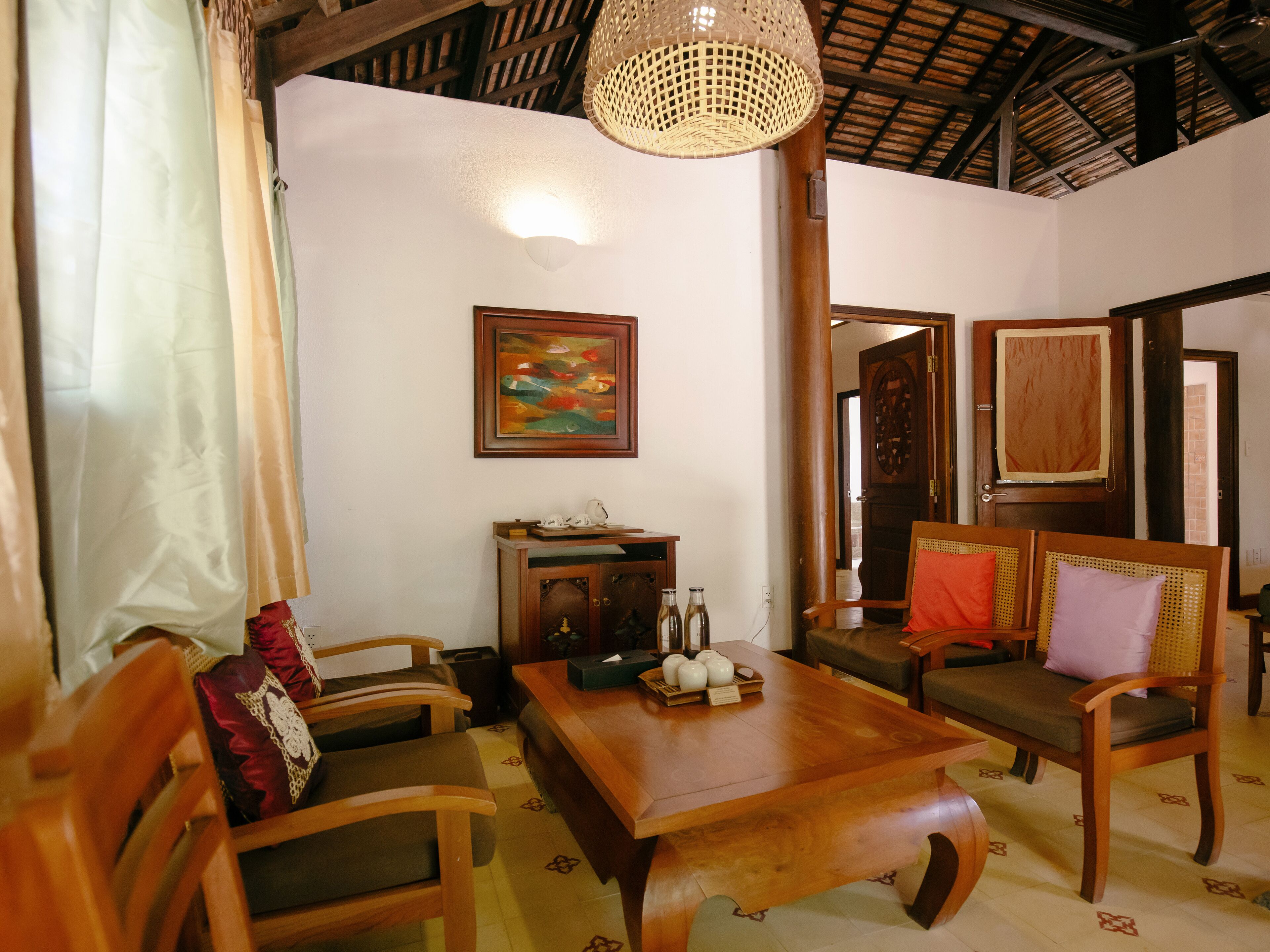 premier garden family room | pillow-top beds, minibar, in-room safe, desk