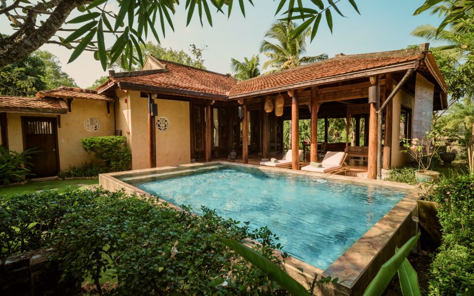 Villa, 1 habitación, alberca privada | Camas con pillow-top, minibar y caja de seguridad en la habitación 