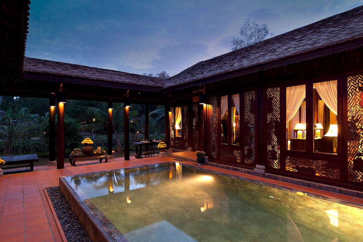 Two Bedrooms Pool Villa | Pillowtop beds, minibar, in-room safe, desk