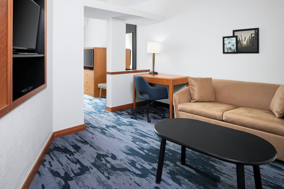 Suite, 1 King Bed with Sofa bed | In-room safe, desk, laptop workspace, blackout drapes