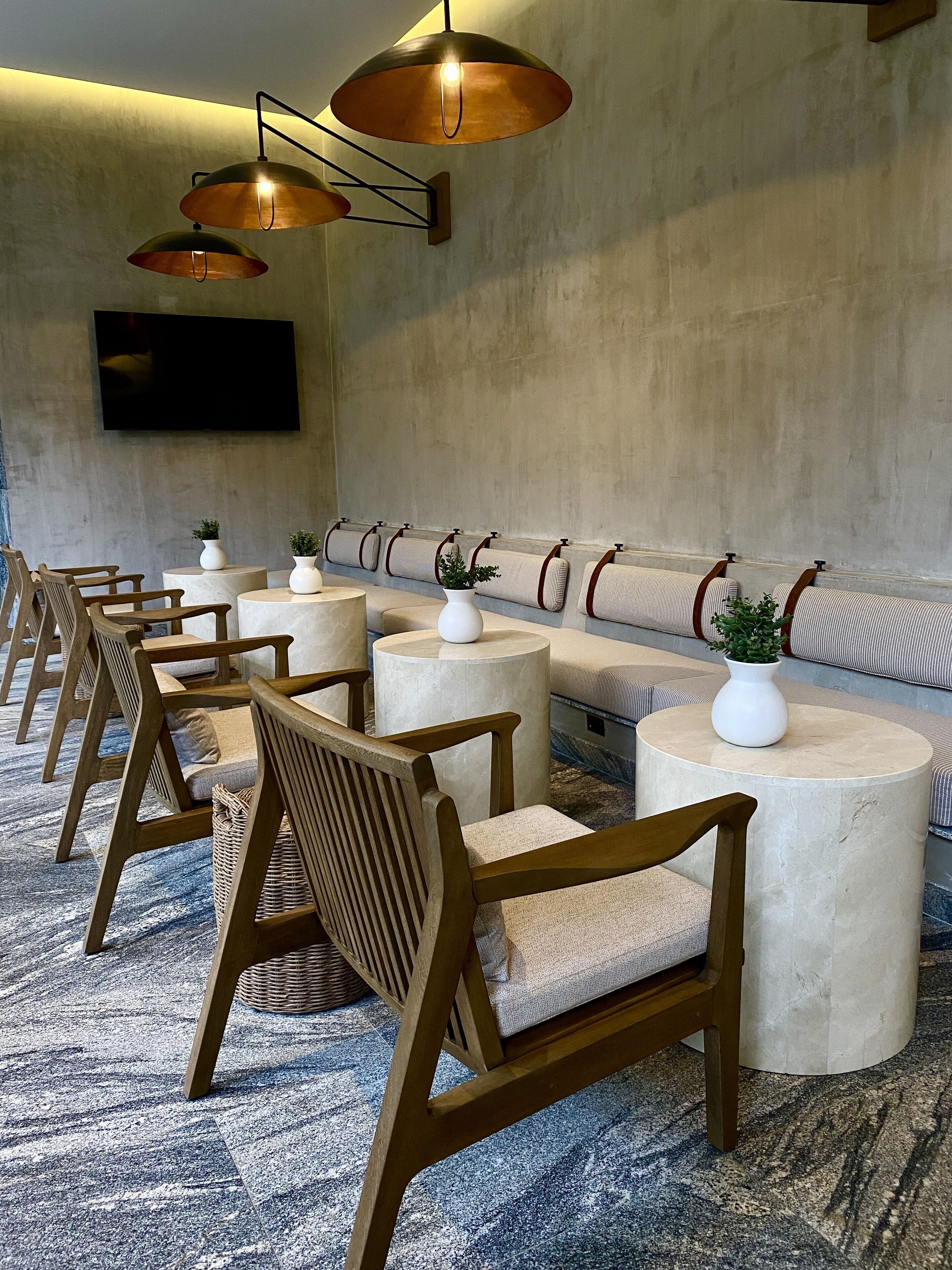 Bar junto a la piscina