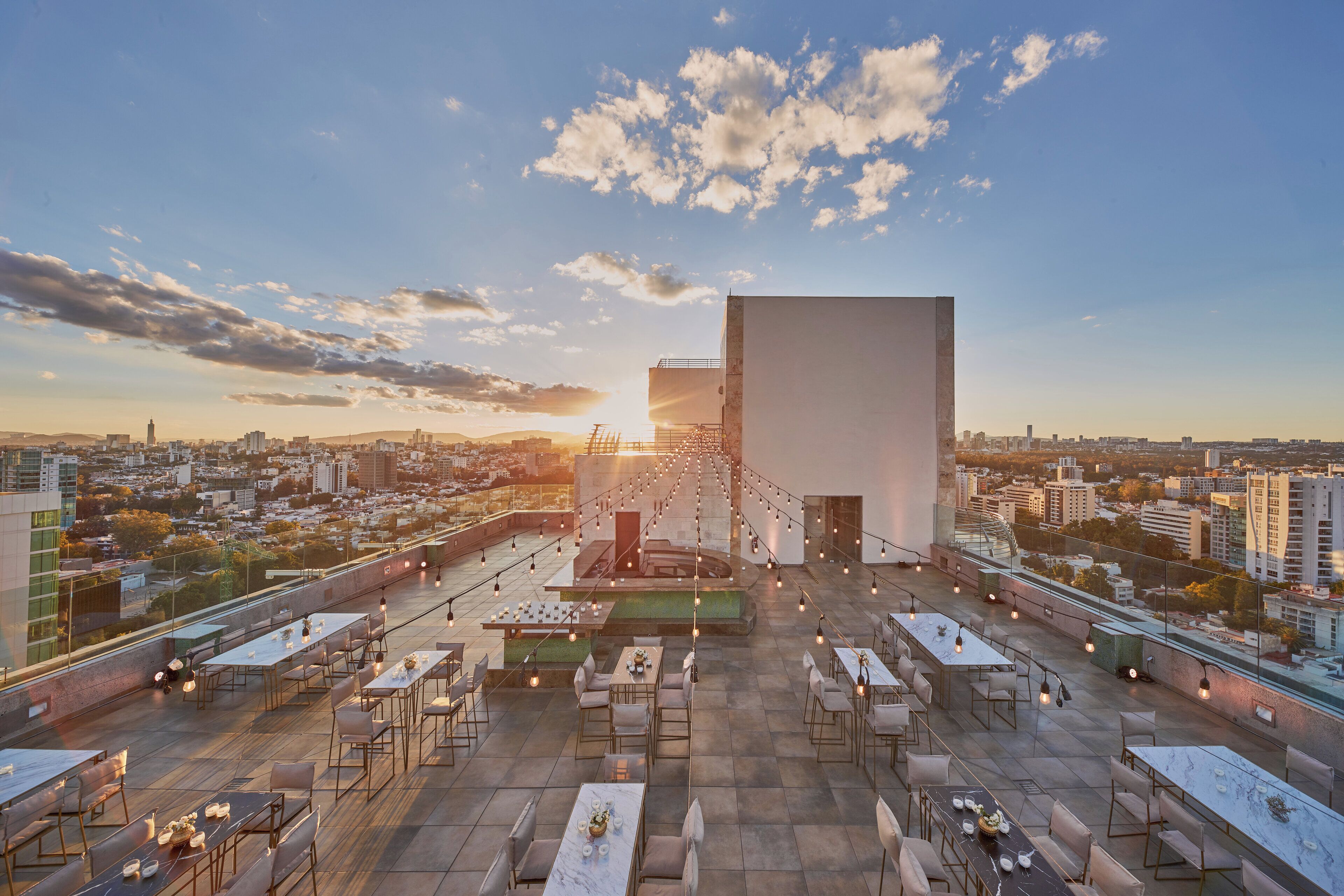 Rooftop terrace