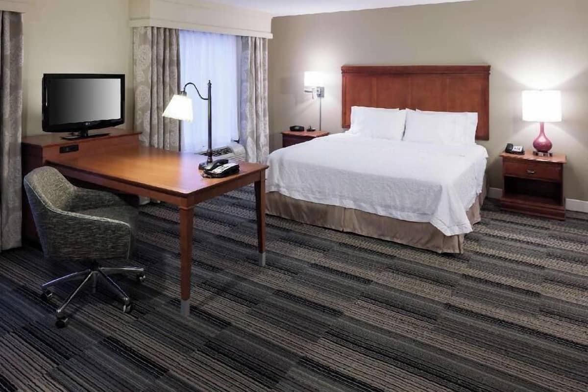 In-room safe, desk, iron/ironing board, free cribs/infant beds