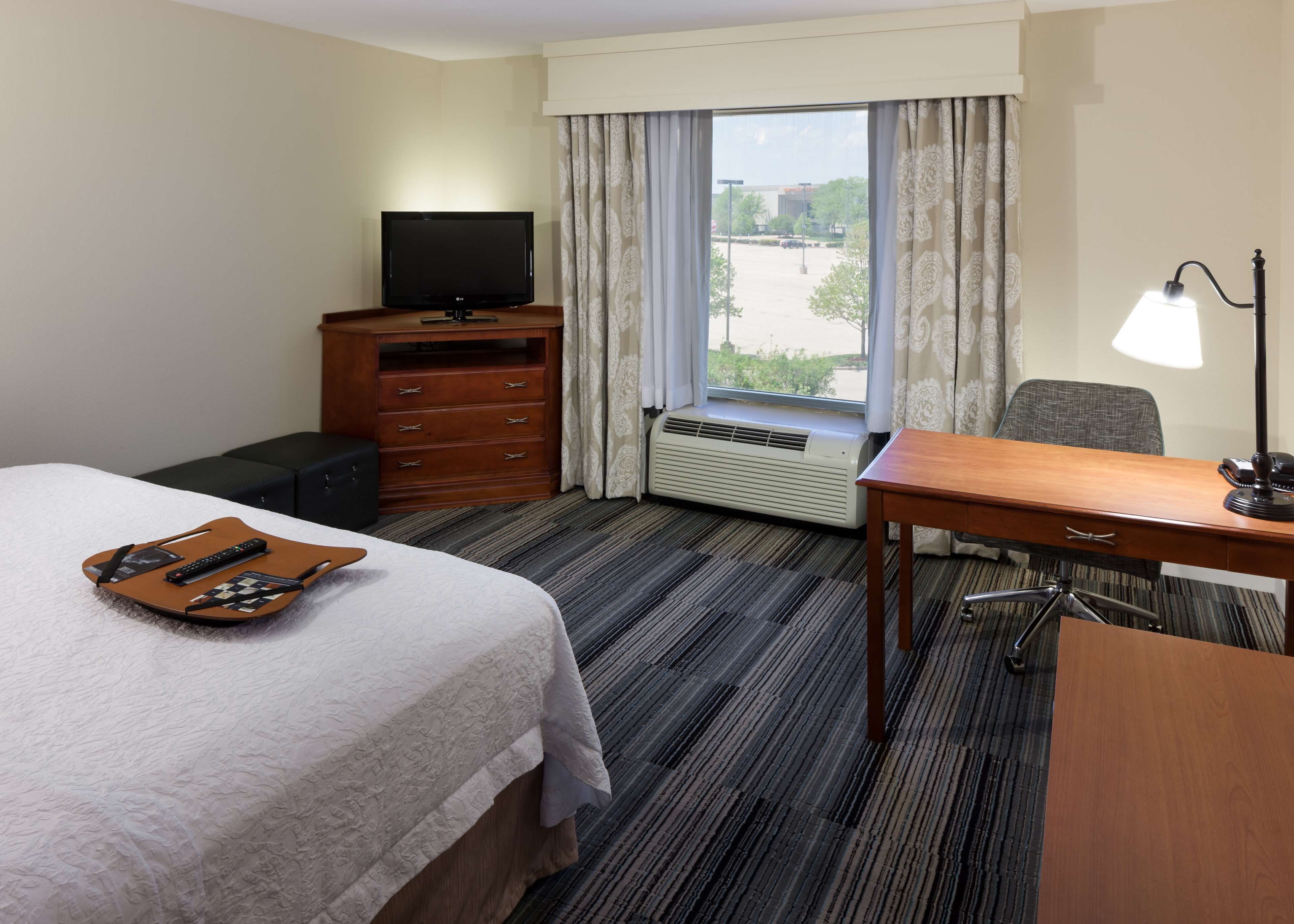 In-room safe, desk, iron/ironing board, free cribs/infant beds