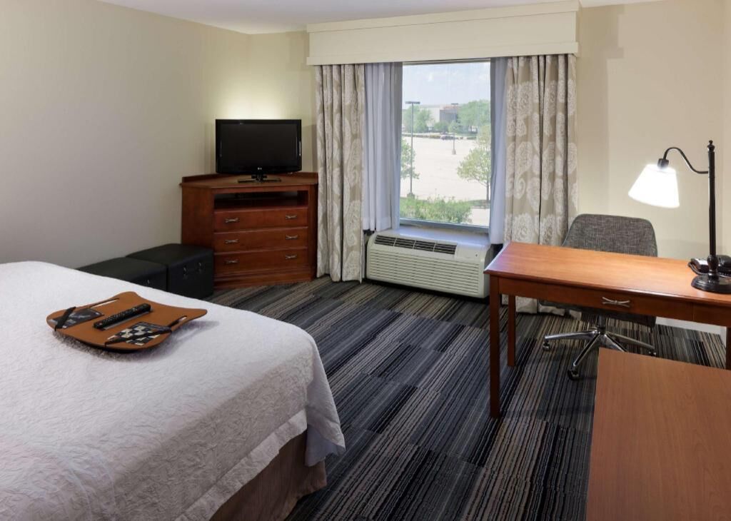 In-room safe, desk, iron/ironing board, free cribs/infant beds