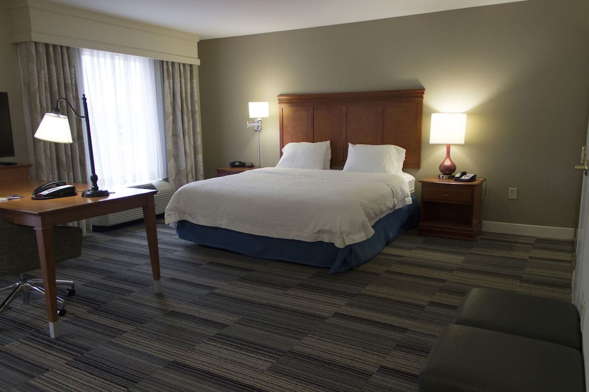 In-room safe, desk, iron/ironing board, free cribs/infant beds