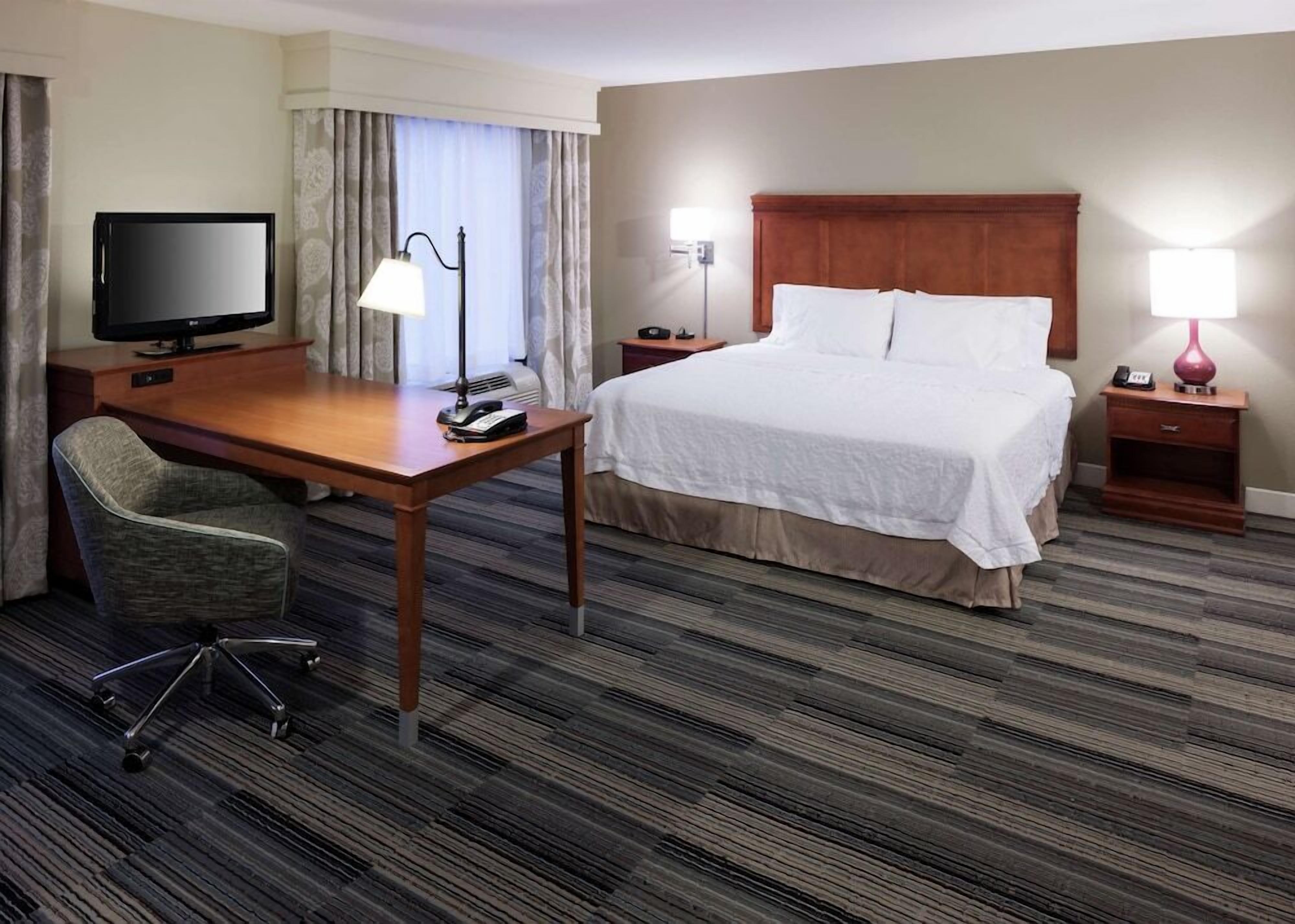 In-room safe, desk, iron/ironing board, free cribs/infant beds