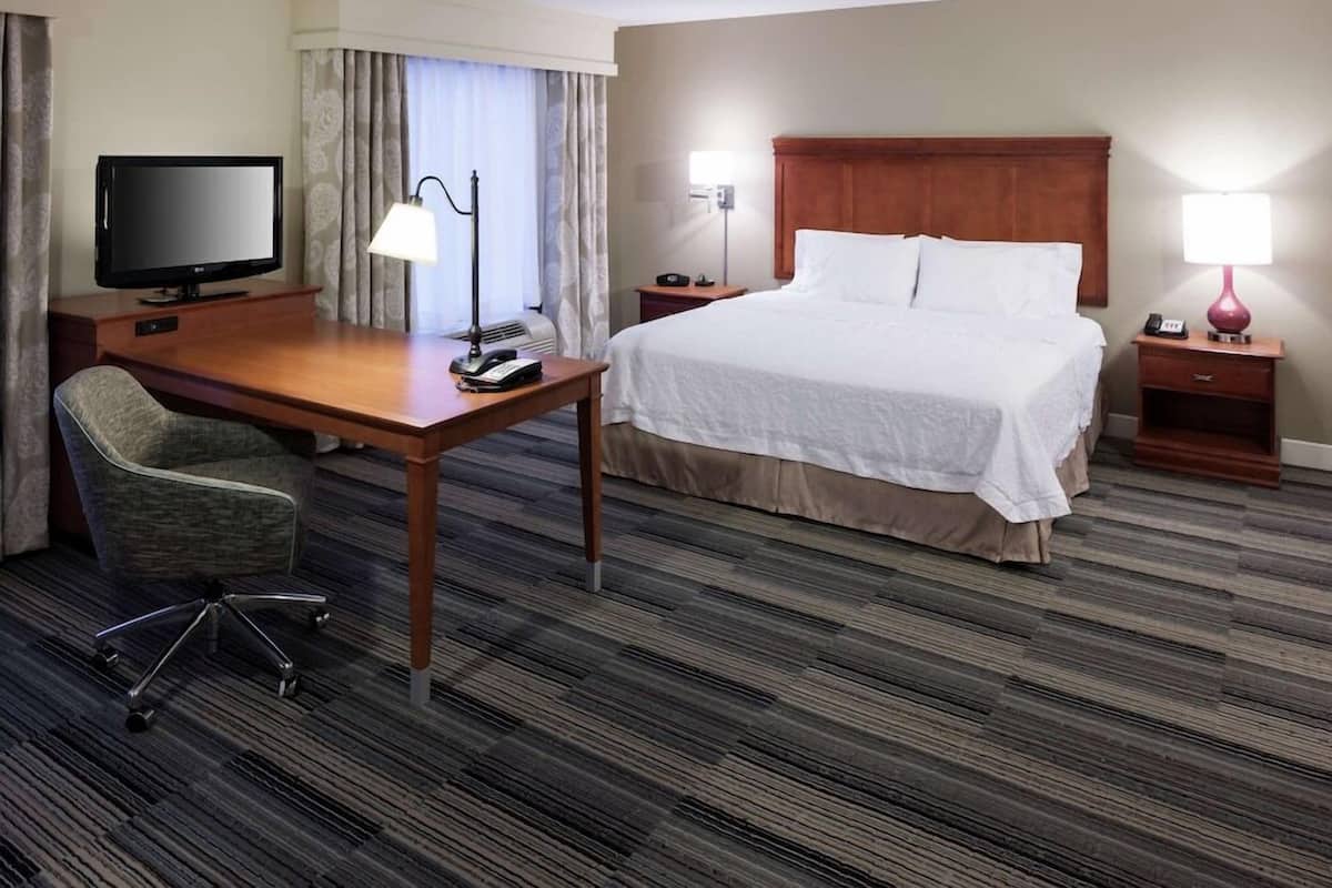 In-room safe, desk, iron/ironing board, free cribs/infant beds