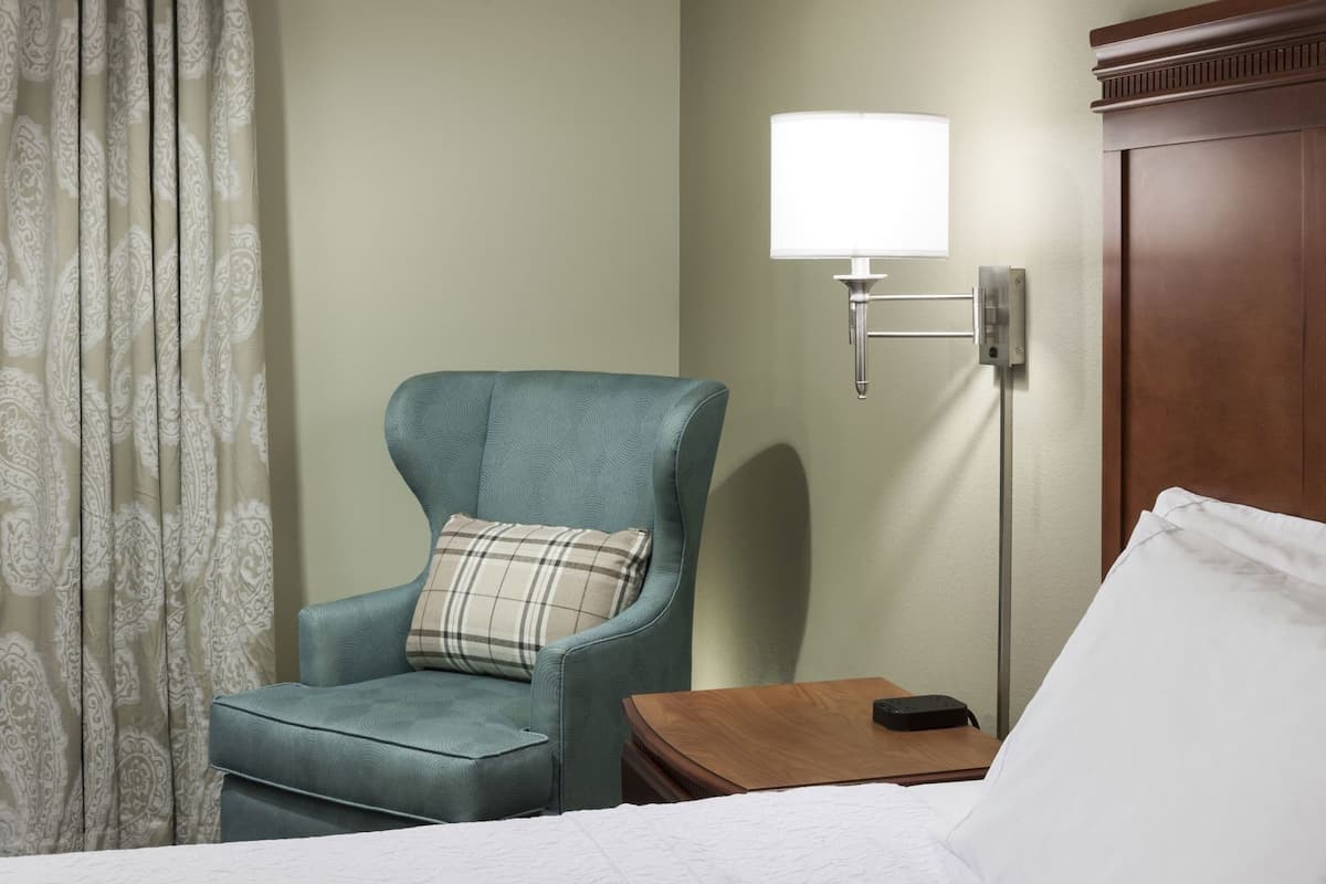 In-room safe, desk, iron/ironing board, free cribs/infant beds