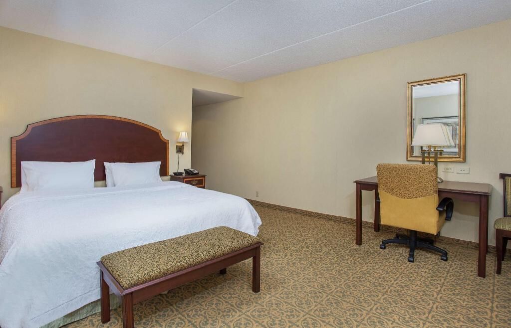 Desk, blackout curtains, iron/ironing board, free WiFi
