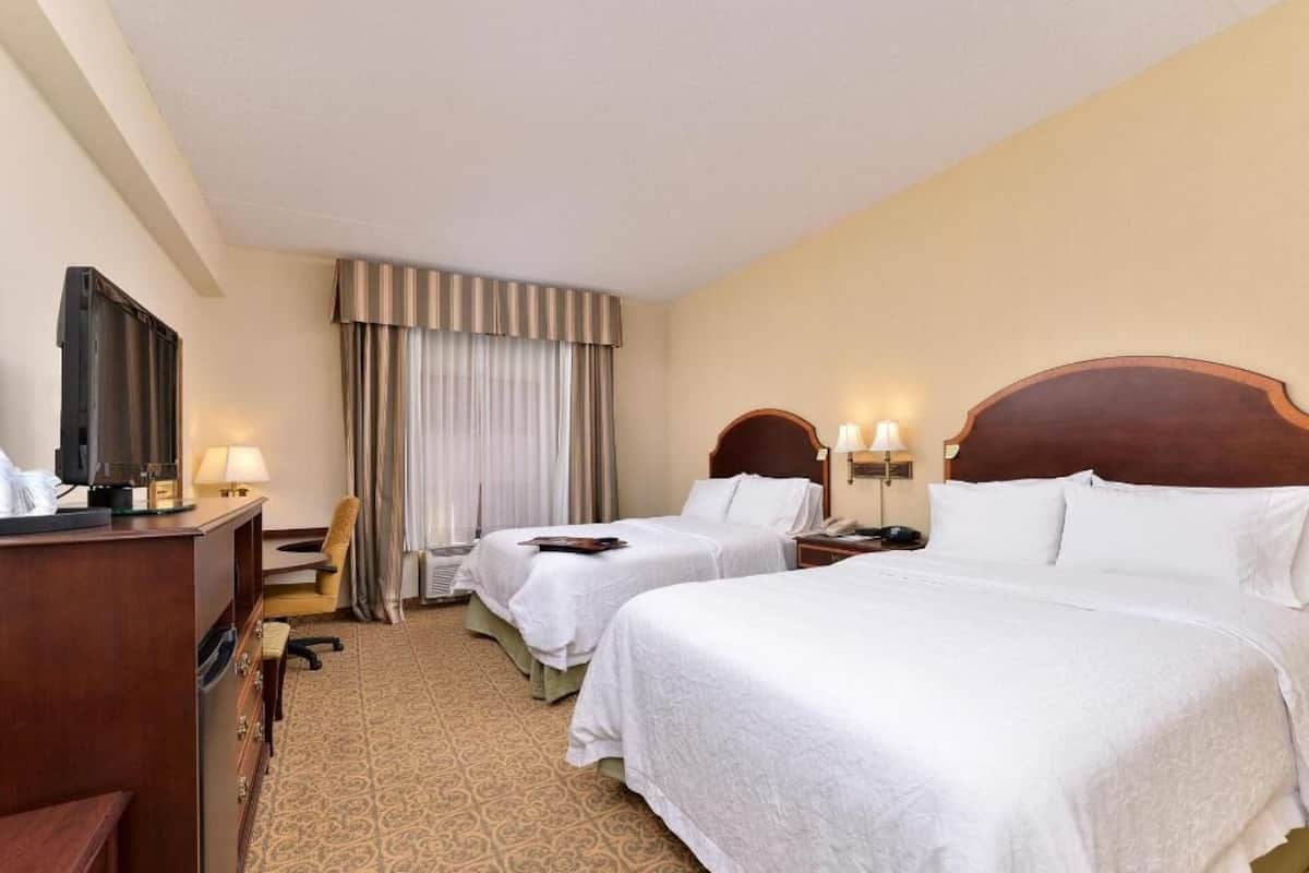 Desk, blackout curtains, iron/ironing board, free WiFi