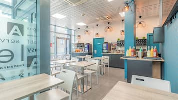 Daily buffet breakfast (EUR 9.9 per person)