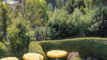 Blick vom Balkon