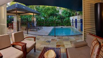Apartment, 2 Bedrooms, Private Pool | View from room