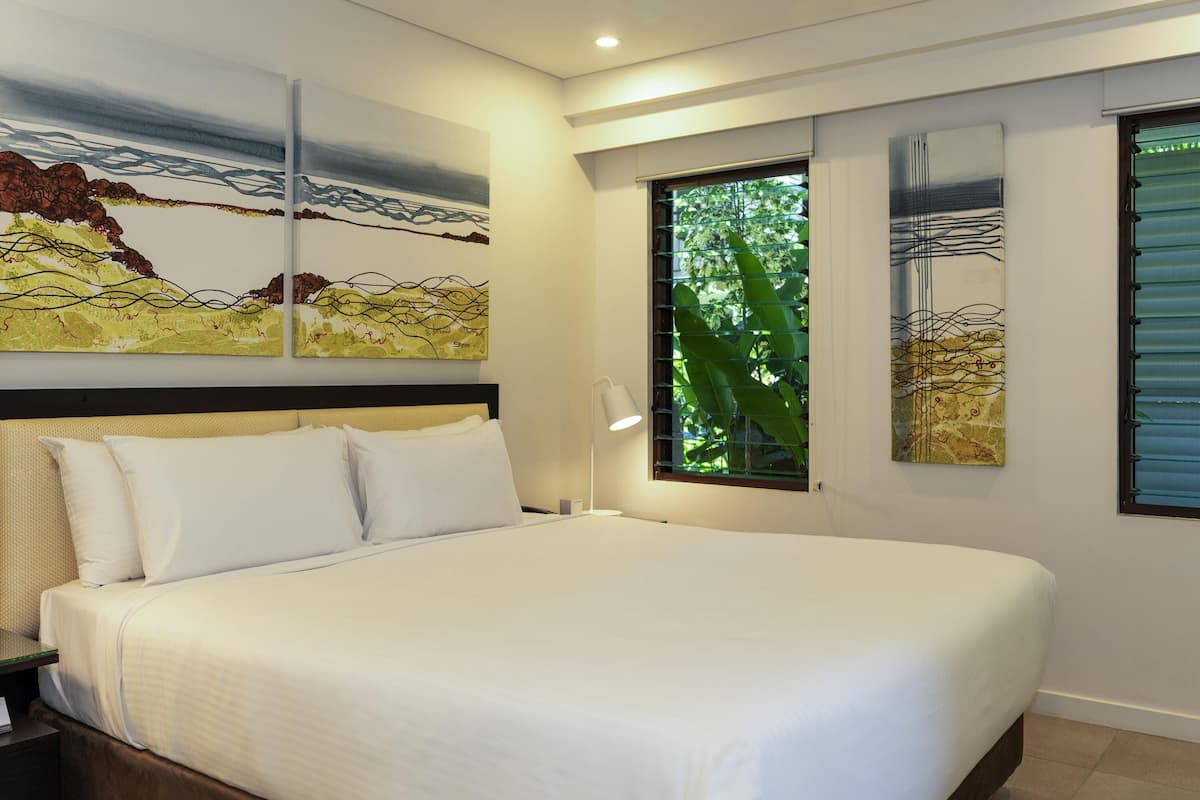 1 Schlafzimmer, hochwertige Bettwaren, Minibar, Zimmersafe