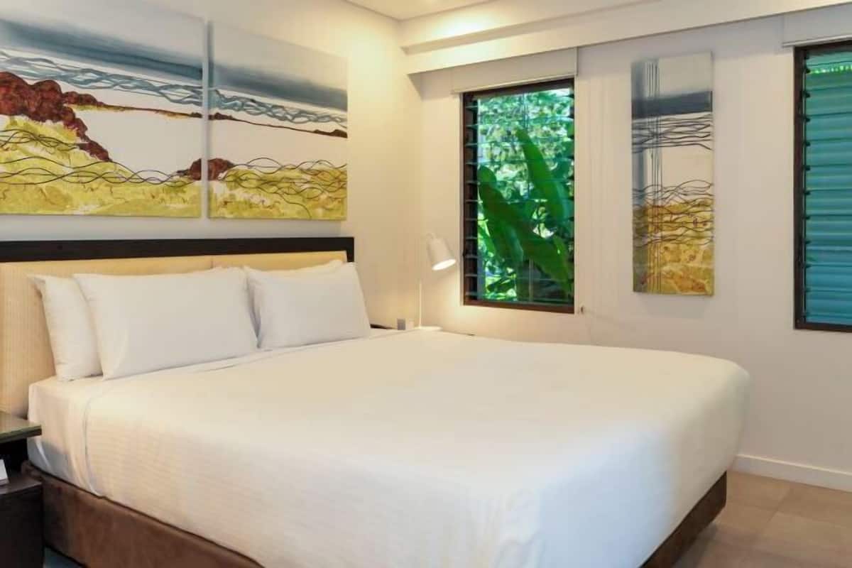 1 soveværelse, premium-sengetøj, minibar, pengeskab på værelset