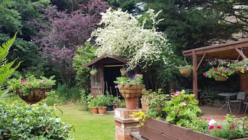 Blick auf den Garten