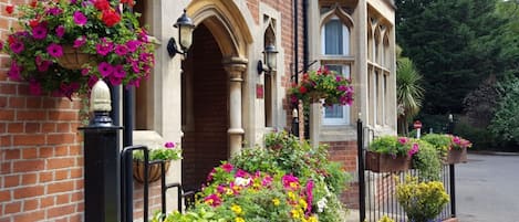 Entrada de la propiedad