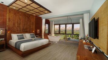 Quarto premier | Vista do quarto