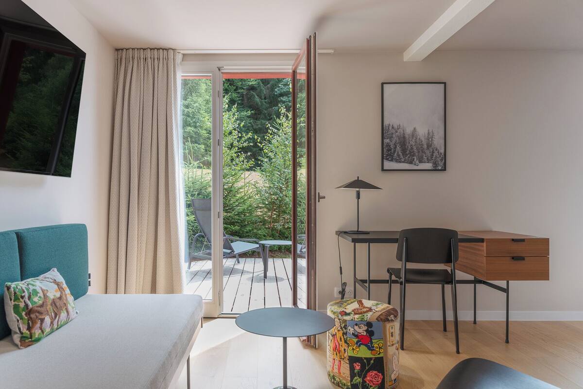 Chambre Junior Suite Extérieure | Minibar, cots/infant beds, free WiFi, bed sheets