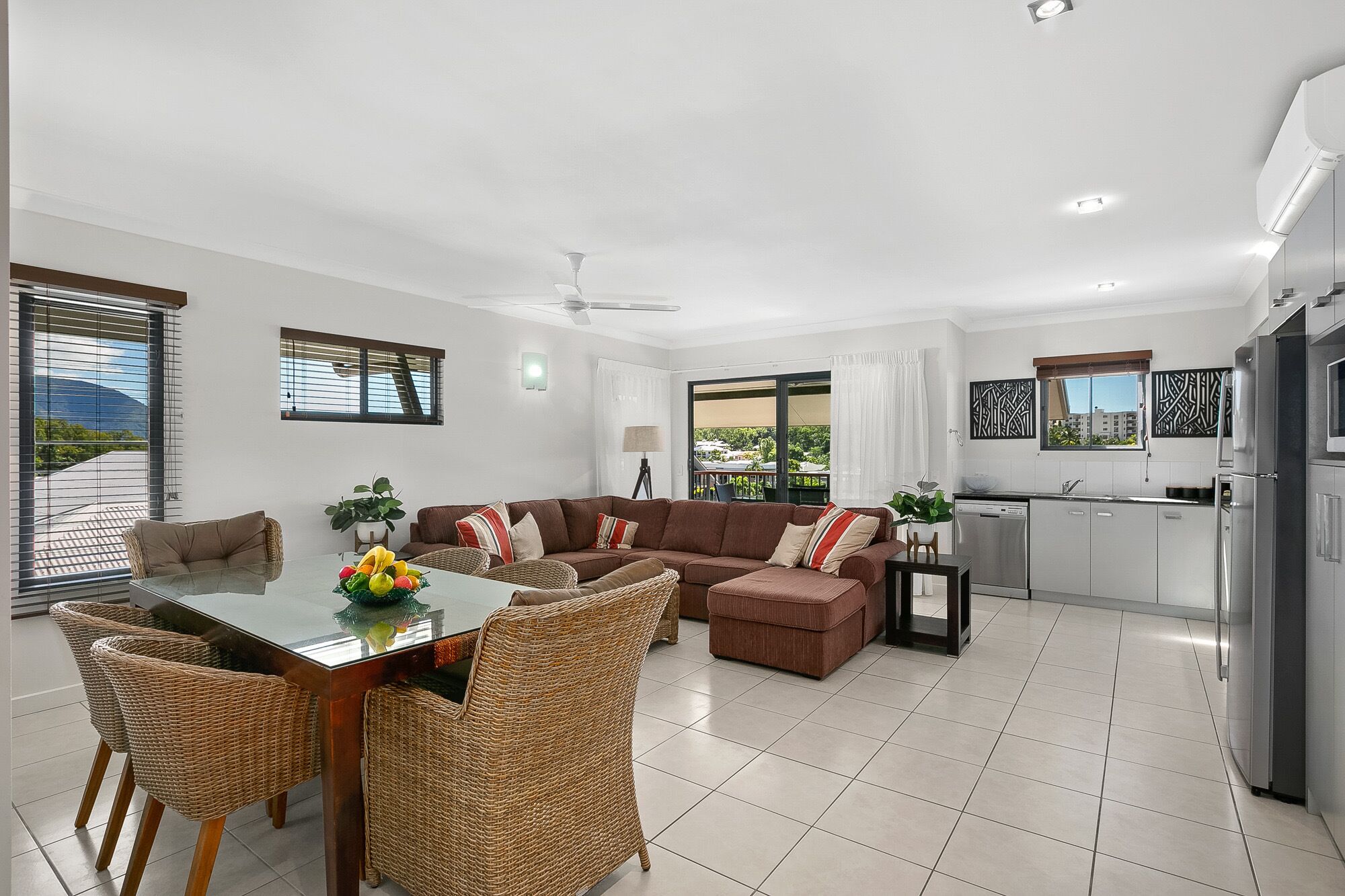 Standard Apartment, 3 Bedrooms | Living area | Flat-screen TV