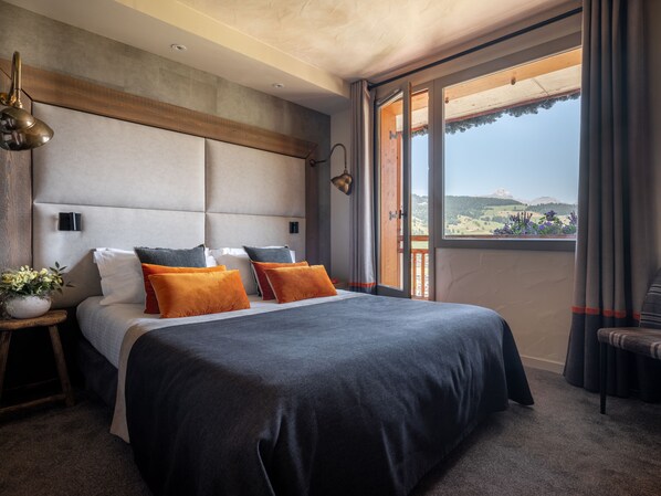 Suite Prestige | Literie de qualité, lit avec matelas en mousse à mémoire, coffre-fort