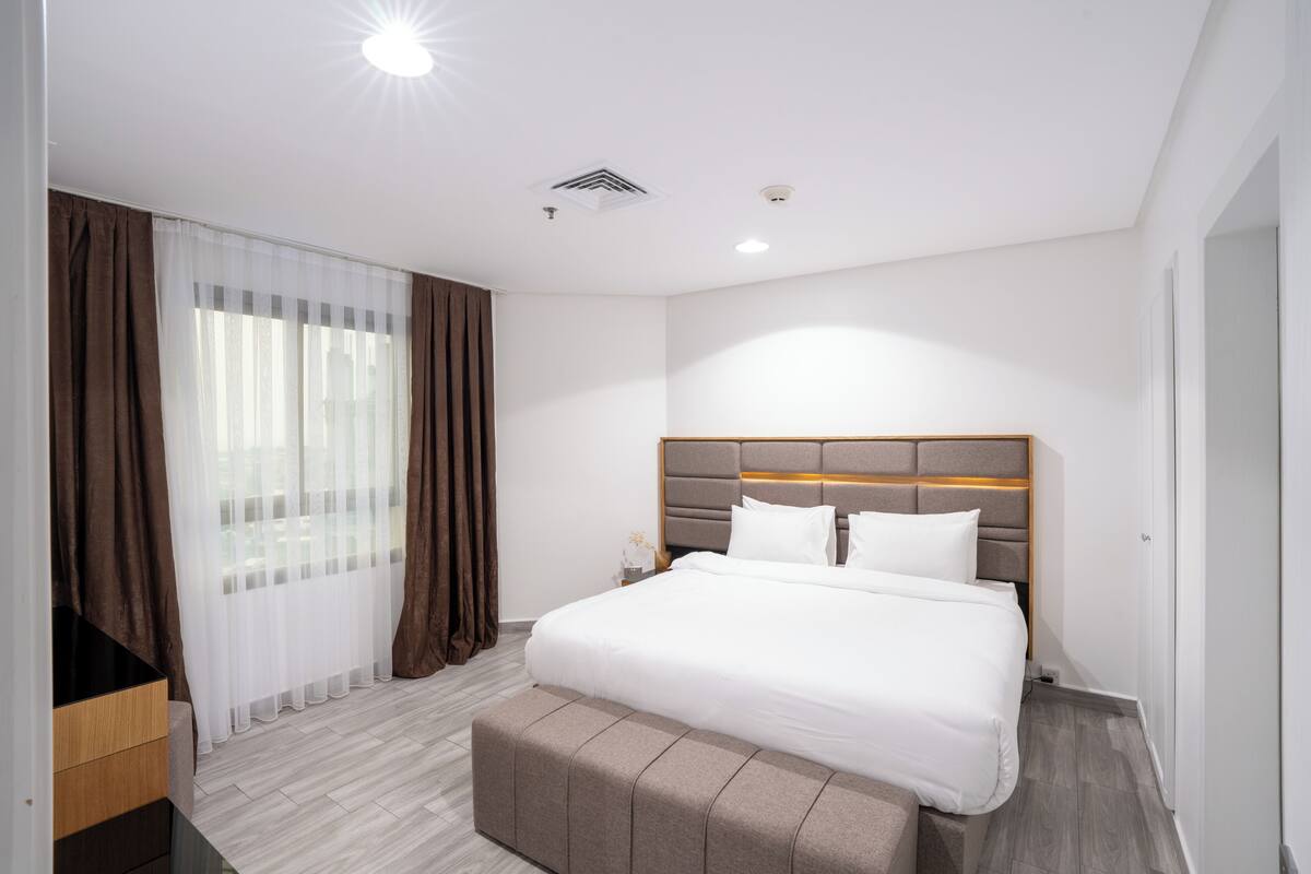 Suite Deluxe | 1 chambre, draps en coton égyptien, literie de qualité supérieure