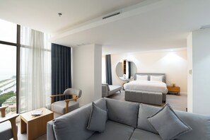 Suite ejecutiva | Sábanas de algodón egipcio y ropa de cama de alta calidad