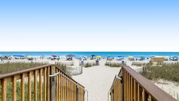 On the beach