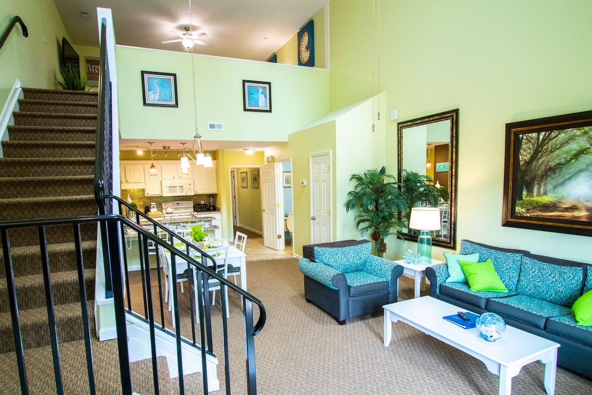 individually decorated, individually furnished, blackout curtains