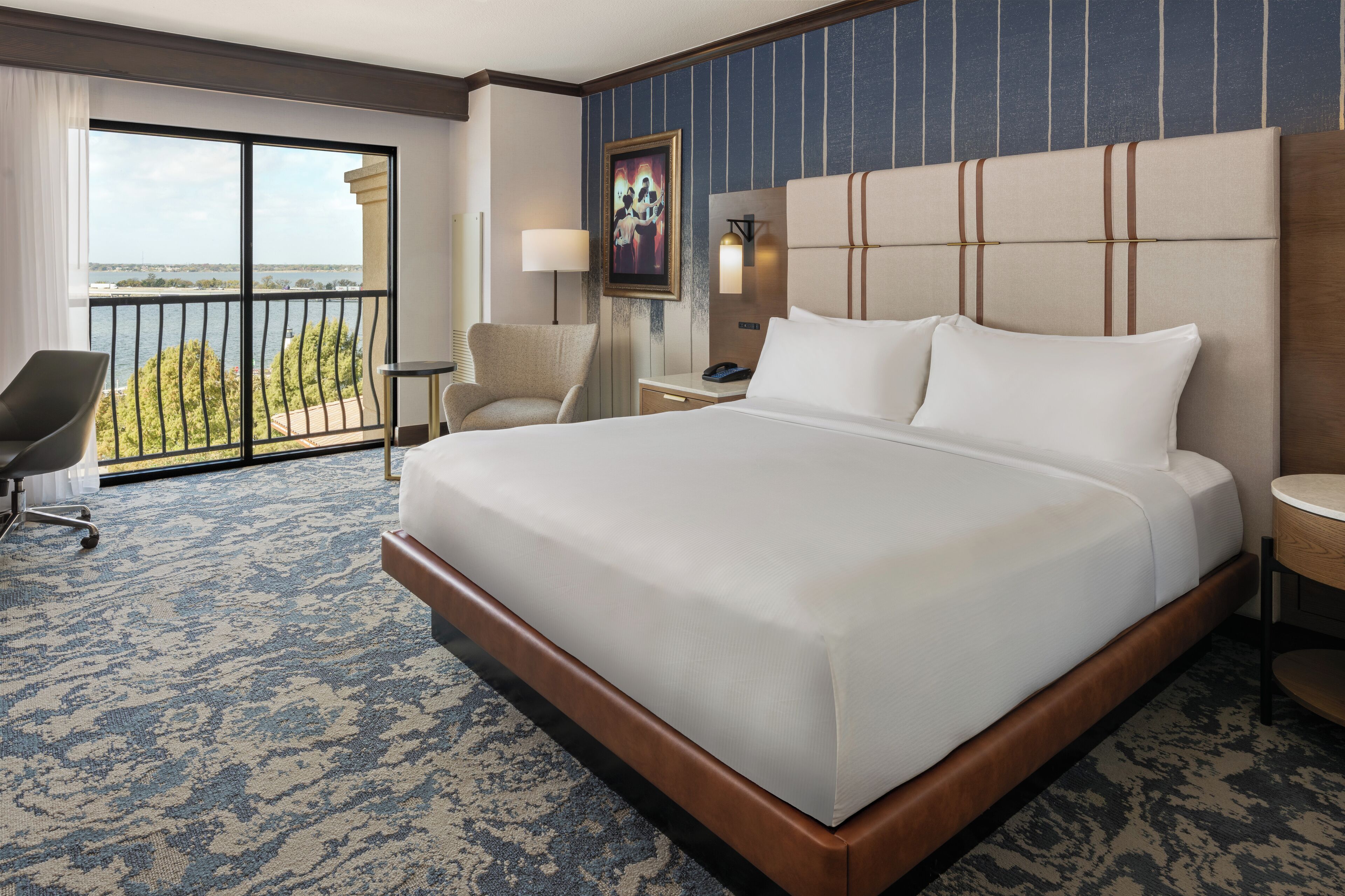 1 King Bed Resort View | Egyptian cotton sheets, premium bedding, down comforters, pillowtop beds