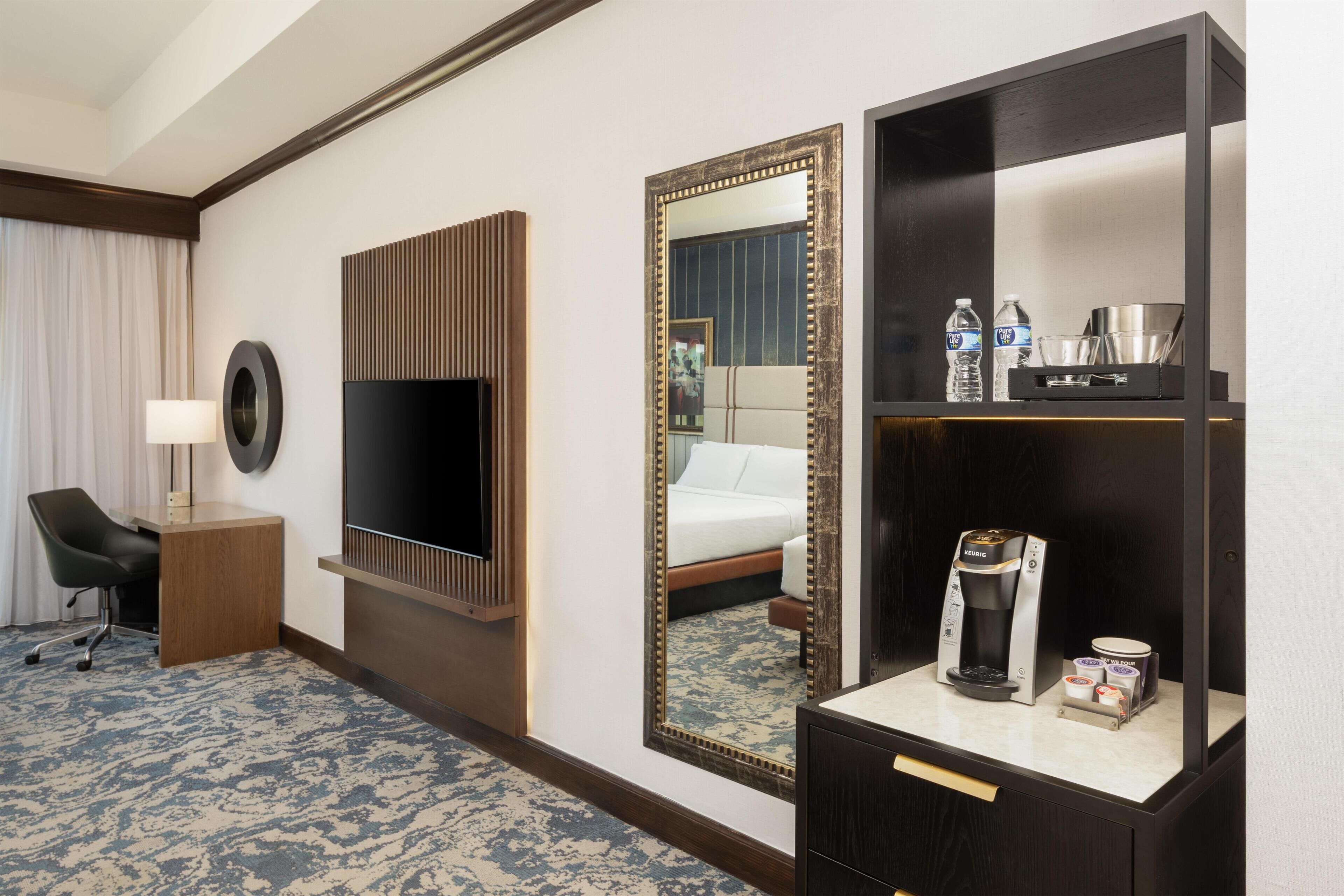 Egyptian cotton sheets, premium bedding, down duvets, pillow-top beds