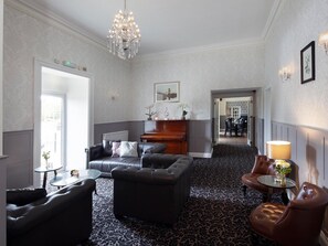 Sitteområde i lobbyen