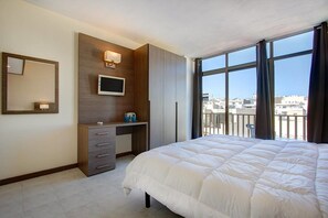 Double or Twin Room, Balcony, Partial Sea View | Iron/ironing board, free cribs/infant beds, wheelchair access - Hotel Primera (St. Paul's Bay)
