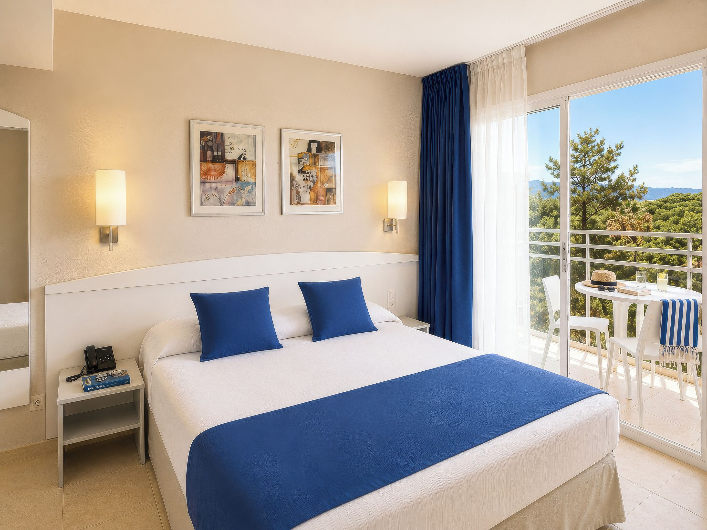 Insonorización, wifi gratis y ropa de cama 