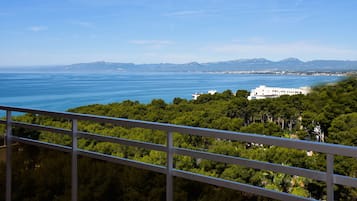 Departamento, 1 habitación, vista al mar | Vista del balcón
