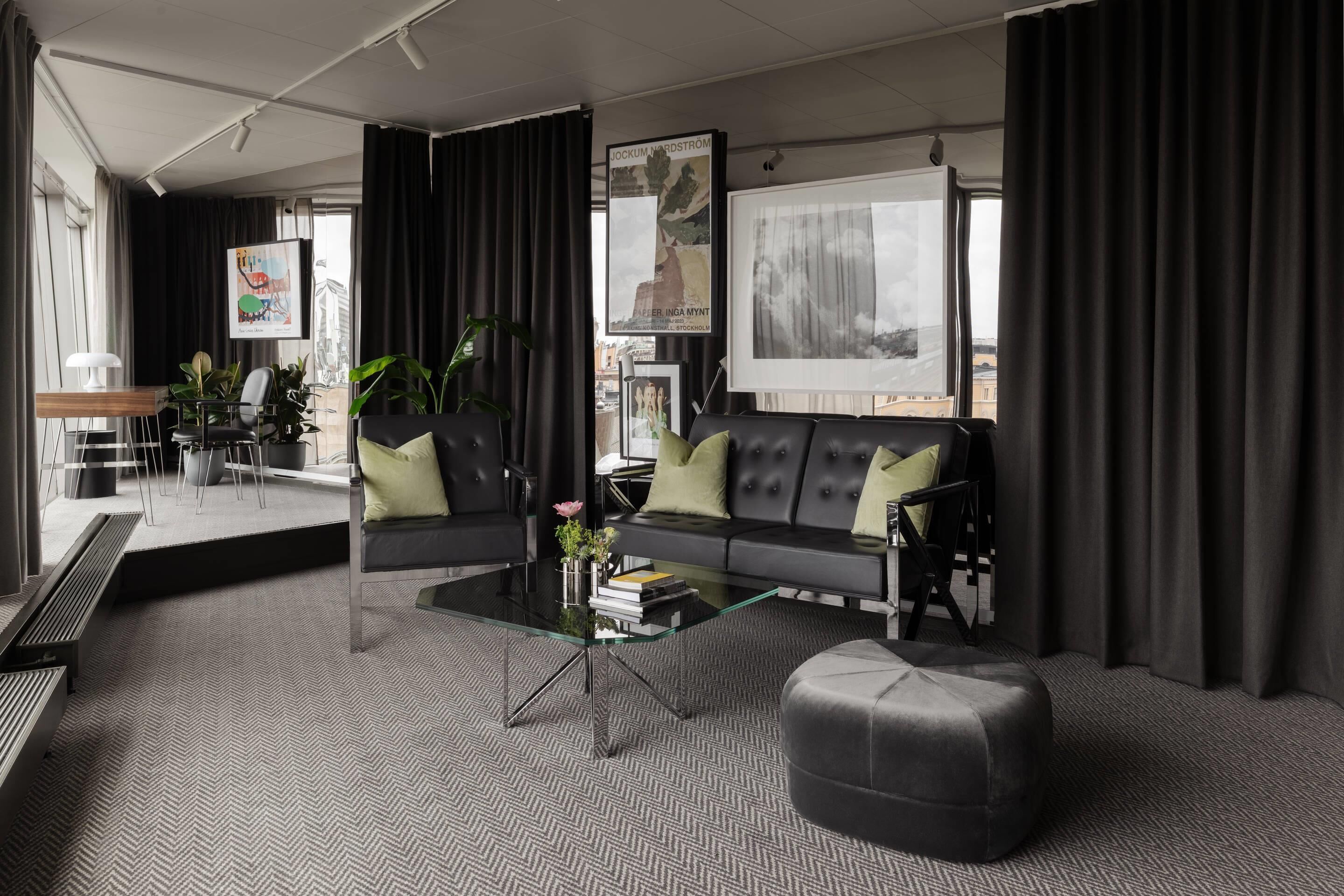 Svíta (Stratum Suites by Bernadotte & Kylber) | Stofa | Sjónvarp, kvikmyndir gegn gjaldi