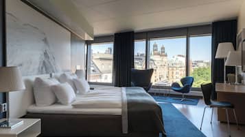 Chambre Deluxe, non-fumeurs | Literie hypoallergénique, couette en duvet d'oie, minibar