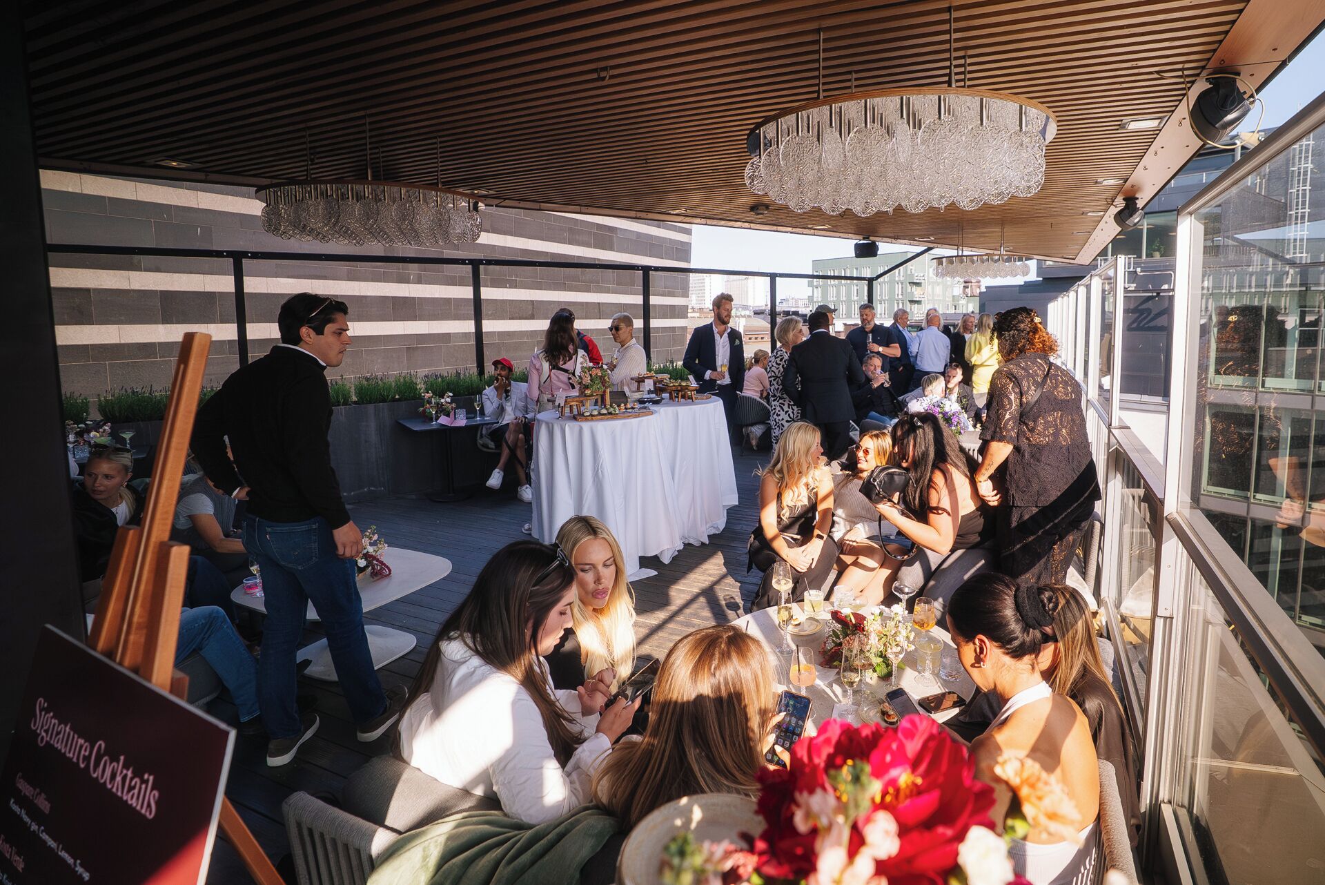 rooftop bar, al fresco dining, open selected days