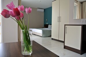 Minibar, in-room safe, desk, iron/ironing board - Valeo Hotel (Balchik)