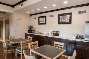 Free continental breakfast